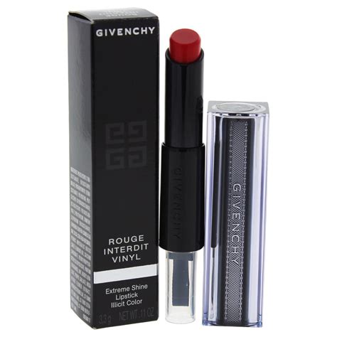 givenchy gloss interdit vinyl 16|givenchy rouge interdit vinyl lipstick.